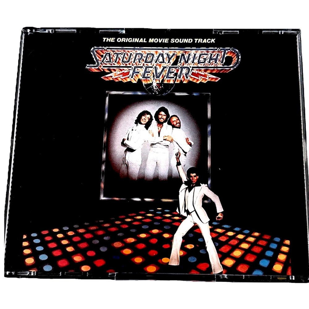 Saturday Night Fever Original Movie Soundtrack 2 CD Set Bee Gees Polydor D234687